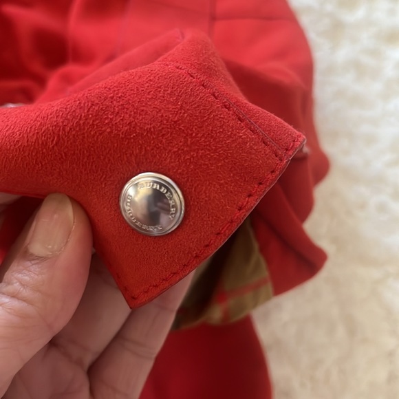 Burberry Suede Jacket. Size 6 US. New! - Picture 5 of 9